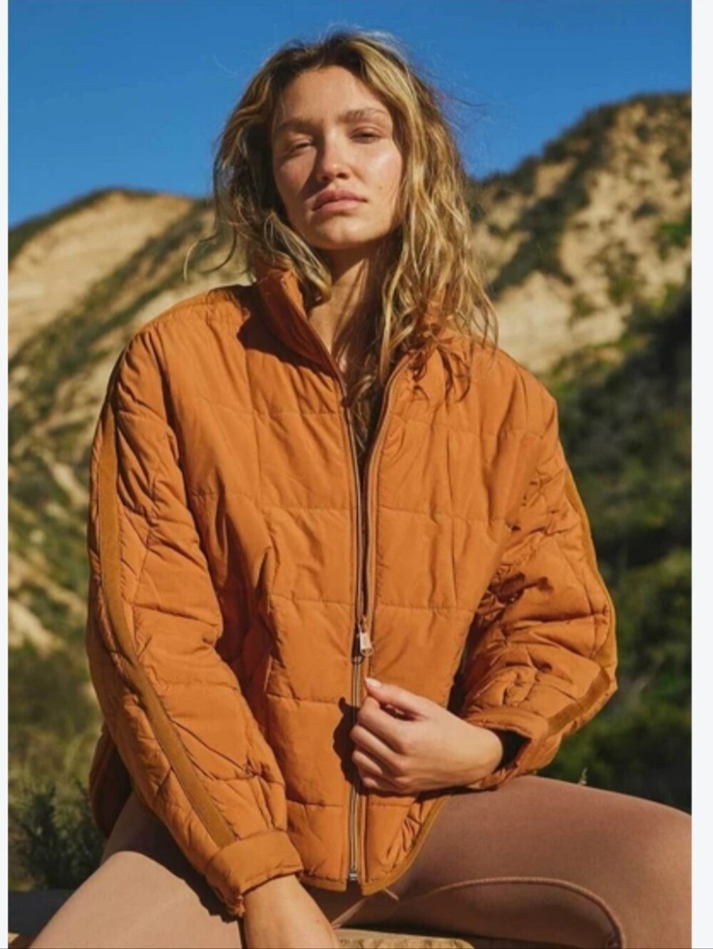 FP Movement by Free People Pippa Packable Puffer Jacket Size Large